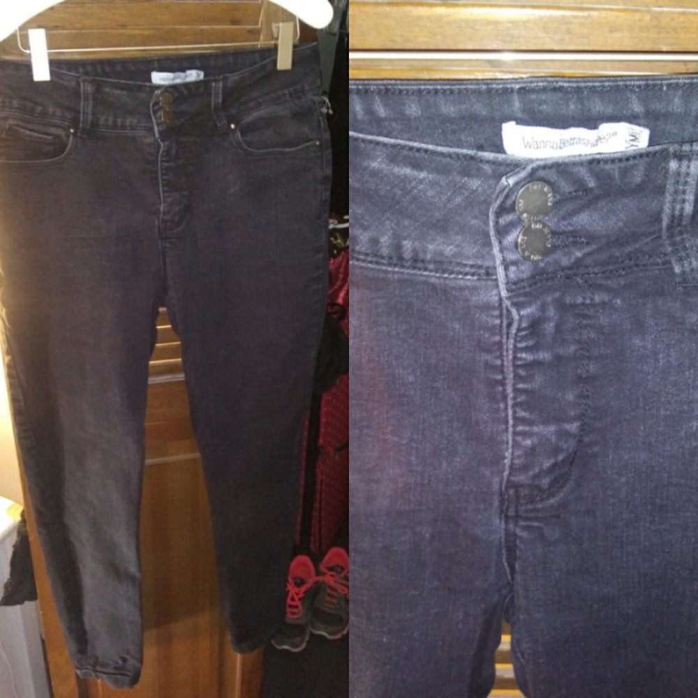 YMI sz7 jeans, never raven worn them